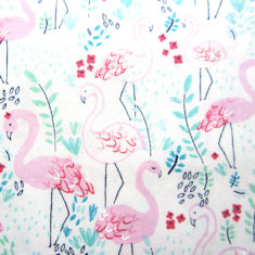Dear Stella Life's A Beach Let's Flamingle Flamingos 951 50cm x 110cm 