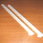  Two  12 inch / 30 cm ARMS for Able Stretcher needlework frame .