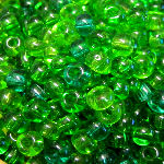KNI08 Green Knitting Beads