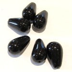 PEA53 Glass Pearl Drops x 6 - NEW PRODUCT