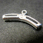 SSC33 Sterling Silver Pendant Spacer x 1