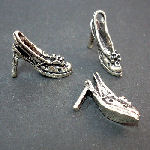 STA19 S.Plated Shoe Charm x 5