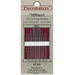 Piecemakers Assorted Milliners Needles sizes 3 to 9