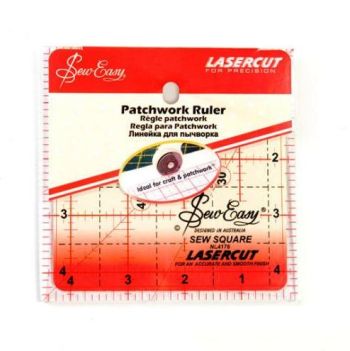 Sew Easy Patchwork Ruler 4.5