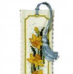 Textile Heritage Daffodils Bookmark Kit