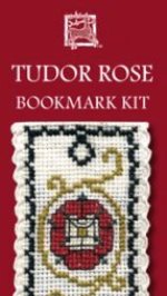 Textile Heritage Tudor Rose Bookmark Kit