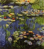 1133TT Waterlilies by Monet