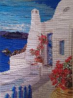 Greek Holiday view ! 1143TT