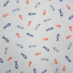 Dear Stella Fishy 1192 Plume  50cm x 110cm 