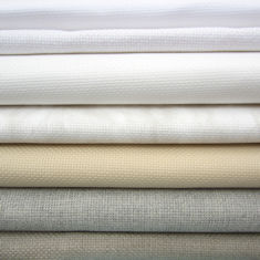 14 count Aida by Zweigart - plain neutral colours by the fat quarter,. 