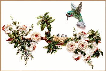 EDM1606 Roses and Hummingbirds Kit