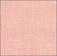 Zweigart Belfast Linen Baby Pink col 4115  50 x 70 cm 