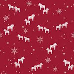 Nordic Hygge Little Horses Fabric FQ