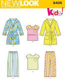 6405 Lounge trousers top and dressing gown KIDS