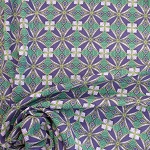 Emerald and blue print 1719 Emerald and blue print 1719