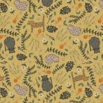 Garden Kitty by Lynette Anderson 81280 mustard 