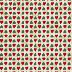 Christmas Traditions tiny red green hearts by Lynette Anderson 81690 122