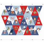 Christmas Eve Bunting Panel 81790