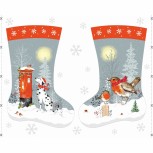 Winter Moon Large STOCKING Panel 81800