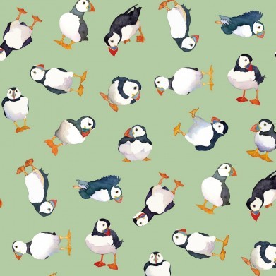 Nutex Coastal Puffins 82290 104 green