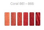 Appletons Wools 861-866 CORAL