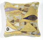 Eyes and triangles pattern after Klimt 94118 TT 
