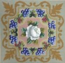 White rose and grapes or blueberries !TE27 TT