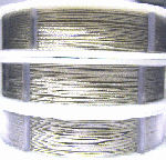 BDN41 Nylon Coated 49 Stranded Silver Plated wire