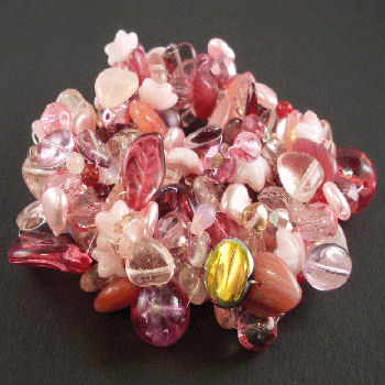 BMB04 Pink Bead mix