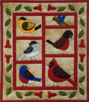 Rachels of Greenfield Backyard Birds Quilt