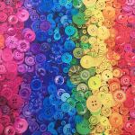 Timeless Treasures Sew multi buttons CD3202