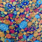 Metallic Geo Floral Navy by Chong A Hwang CM2607