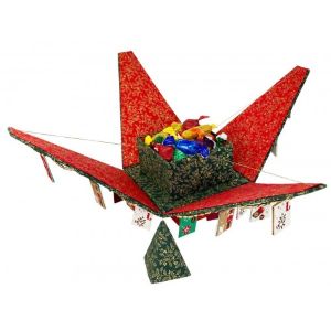 Pinflair large Christmas Tree Surprise Cartonnage Kit BA238