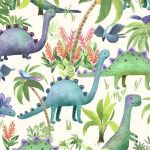 Timeless Treasures Dinosaurs CD 2428 . Don't miss this fabric at this price ! 