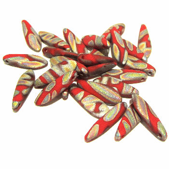 DRO7 Red Marble daggers