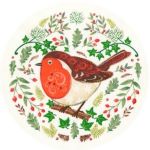  Folk Robin Embroidery EKP3