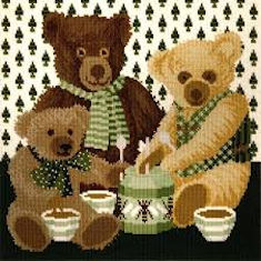 Elizabeth Bradley Tapestry Kit - The Honey Bears -Special Edition