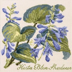 Elizabeth Bradley Tapestry Kit - Hosta Blue Shadow