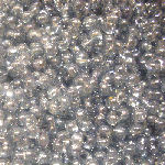 KID43 Grey Lustre Kidney Beads