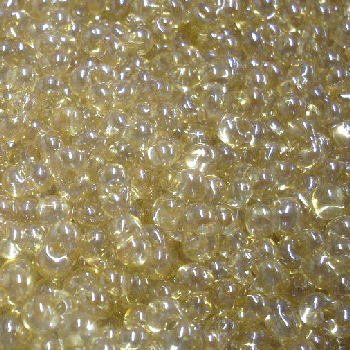 KID45 Honey Lustre Kidney Beads
