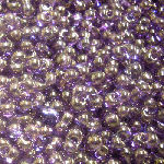 KID47 Purple Lustre Kidney Beads