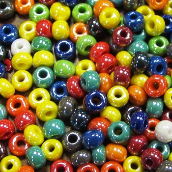 KNI01 Multi Coloured Knitting Beads