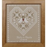 Love Birds Wedding Sampler