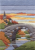 Seasons in Long Stitch Autumn Evening  MLS15