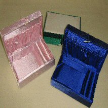 Pink colour jewellery box