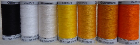 Gutermann Cotton 30 300m 7 colours Gutermann Cotton 30 300m 7 colours