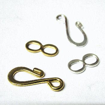 RAT14 Hook & Eye Clasp x 4