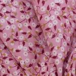 Cotton Lawn Ditsy flowers on pink SI 0150 Cotton Lawn Ditsy flowers on pink SI 0150