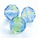 SPA148 14mm Clear Aqua Crystals x 1