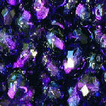 SPA812 8mm Two Tone Blue to Purple Crystals x 10